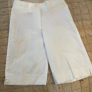 White Jones New York Signature Shorts